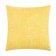 Pillowcase decorative Ethel "Classics", yellow color, 43*43 cm, 100% p/e