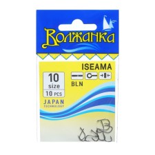 Крючки "Волжанка" Iseama №10, 10 шт