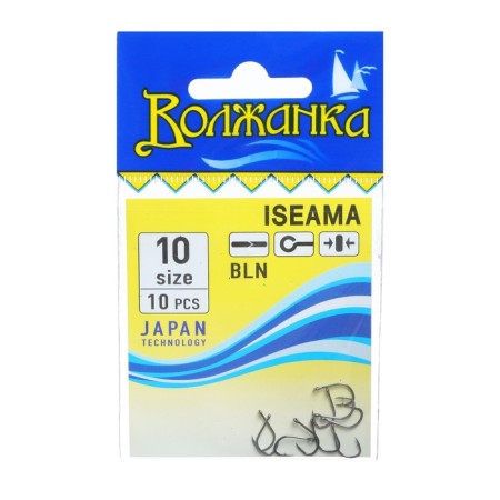 Hooks "Volzhanka" isama No. 10, 10 pcs