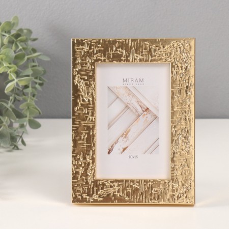 Photo frame plastic to worlds 10x15 651511-4 (6) gold (plastic screen)