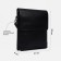 Male bag, black color