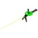 Winter fishing rod "Profi" UP-3 pen plastic, whip polycarbonate, color green