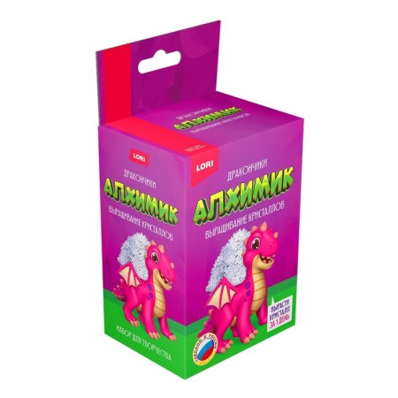 Alchemist. Crystal cultivation. Dragons. "Pink Dragon"-1