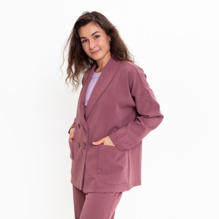 Casual Casual Set (jacket and trousers), dusty rose, size 46-4