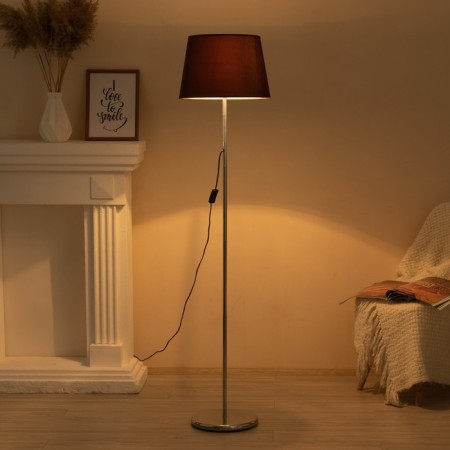 Floor lamp 2601 1x15W e27 chrome/chocolate-8