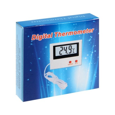 Electronic thermometer LTR-10, with a street sensor, white-7