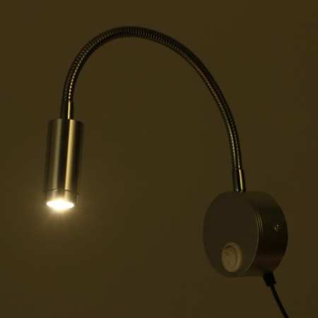Bra 1953/1SL LED 3W silver 6.5x6.5x41 cm-2