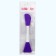 Brush for masks, bilateral, silicone, 14.8 cm, purple color