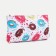 Cosmetic bag with lightning, white/multi -colored color