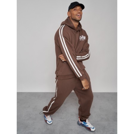 Sports suit men's, size 56, brown color-14