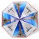 Umbrella - semi -automatic cane "Paris", 8 spokes, r = 41 cm, MIX drawing