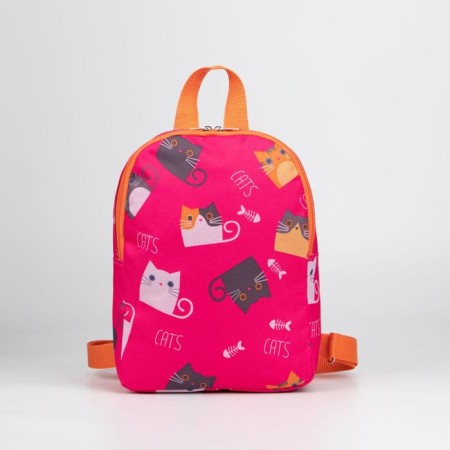 Baby backpack on lightning, pink color-2