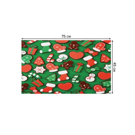 Fully rug in the hallway "gingerbread", size 45x75 cm-1