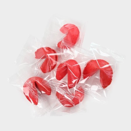 Colored cookies with predictions "predict a sea of ​​happiness", 6 pcs. X 12 g.-2