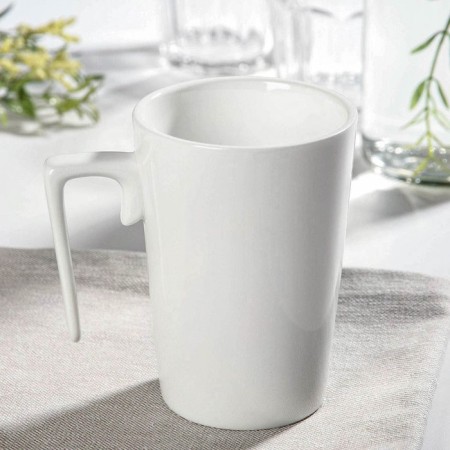 Porcelain mug Wilmax, 320 ml, white color-1
