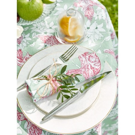 Origami tablecloth, size 110x140 cm, mint color-5