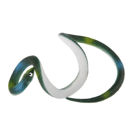 Fun "viper", rubber, 70 cm, dark green color-2