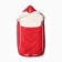 Envelope on fur, red color, size 90x45cm