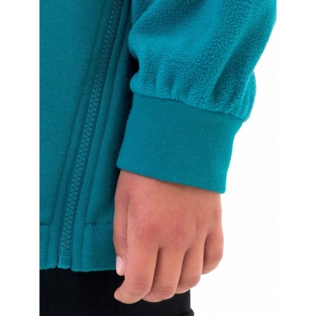 Sweatshirt for girls, height 152 cm, emerald color-3
