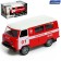 Metal machine "UAZ 3962. Fire Service", inertia, 1:32, light and sound