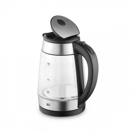 Electric kettle BQ-KT1738G, glass, 2200 watts, 1.7 l, silver-black-2