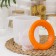 Container for a mixer, 1.5 l, color orange color