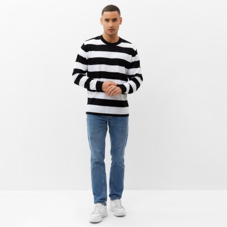 Jumper male minku: Knitwear Collection Black Color, Rr. 52-1