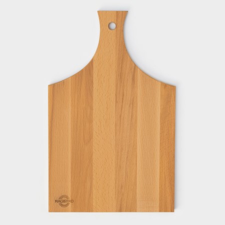 Board cutting Oak MAGISTRO, 40 × 24 × 1.2 cm, with a handle-4