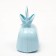 A scoop for cleaning dogs with packet pocket pockets, 15.5 cm x 9.5 cm x 13 cm, blue