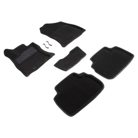 3D mats for Subaru Forester V, 2018-n, black, set