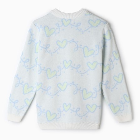 Children's jacket, white color, height 110-116 cm-8