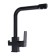 Accoona A51126F kitchen mixer, single -leaf, pouring 189 mm, going on drinking, black