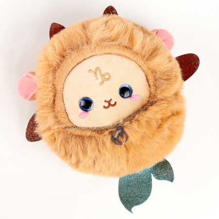 Soft toy - zodiac "Create your decoration. Capricorn ”, with a pendant-2