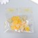 Decor for creativity Plastic "Heart" holography orange set 20 pcs 1.6x1.6 cm