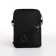 Youth bag on a long AGONY belt, 20 x 15 x 3 cm, lightning department, black color