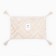 Decorative pillowcase "Ethel" boho, 30x50 cm, milk color, 100% cotton