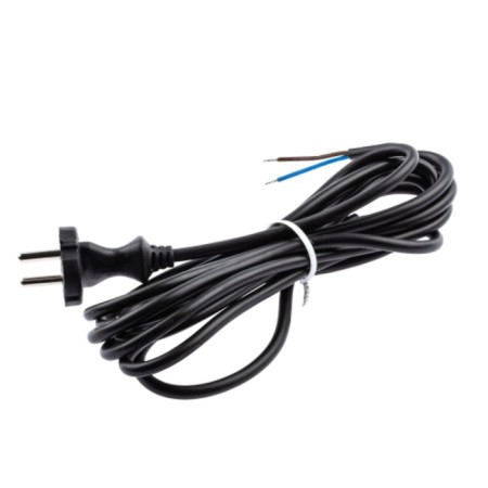 Network cord with a fork ERA UX-2X0.75-3M-B 3 m, PVS 2x0.75mm2, black