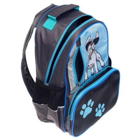 School backpack, 37 x 26 x 13 cm, ergonomic back, Calligrata ORT "BULDOG"-11
