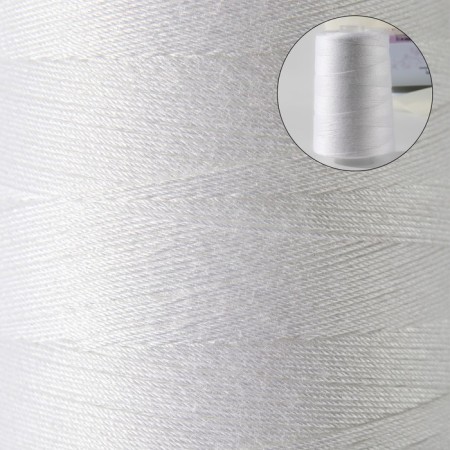 Threads 200ll, No. 0101, 1000 m, white color No. 0101-1