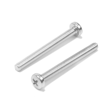 Screw, with a semicircular head, galvanized, Din7985, M5x50 mm, 400 pcs