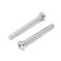 Screw, with a semicircular head, galvanized, Din7985, M5x50 mm, 400 pcs