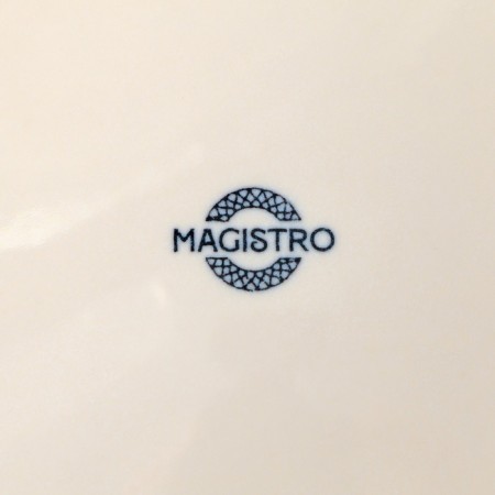 Porcelain dessert plate Magistro Ocean, D = 17 cm, blue color-5
