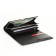 Women's wallet on magnets, black color