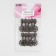 Automatic lock for lightning "Spiral", No. 5, decorative, 10 pcs, black nickel color