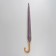 Umbrella - semi -automatic “pastel” cane, 16 knitting needles, r = 52 cm, pink color