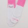 Pantyhose crumb I am a "cat", pink color, height 98-104 cm