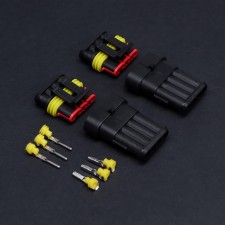 Car connector, hermetic plug-grin dj7041-1.5-11/21 4 contacts, set 2 pcs