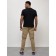 Cargo jeans men, size 56, beige color