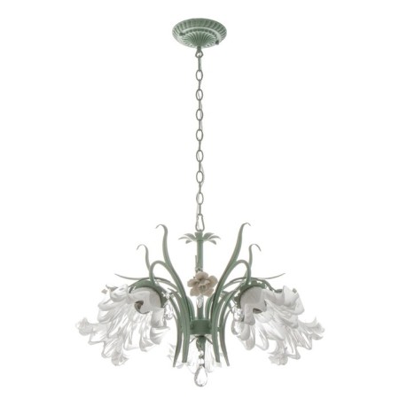 Lyana chandelier 5he27 40w green 45x45x40-90 cm