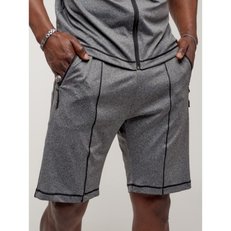 Male tracksuit, size 50-52, gray color-10